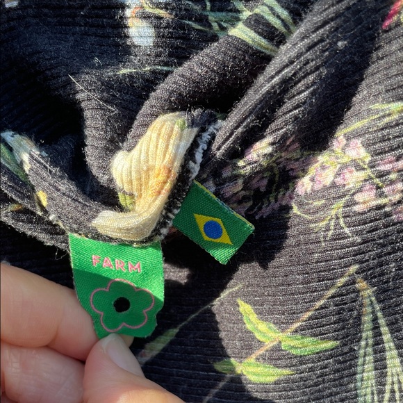 Farm Rio Wildflower Midi Knit Dress - Picture 5 of 9